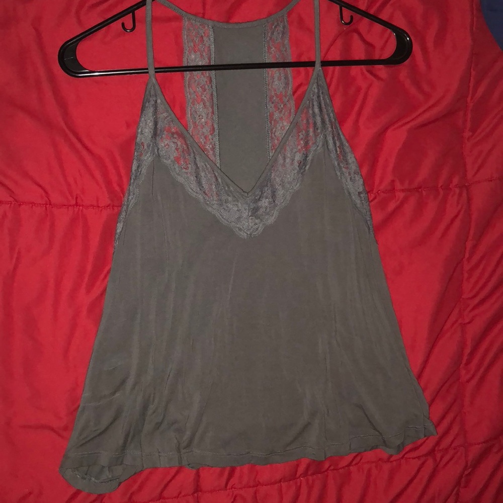 American eagle grey soft and sexy tank // S